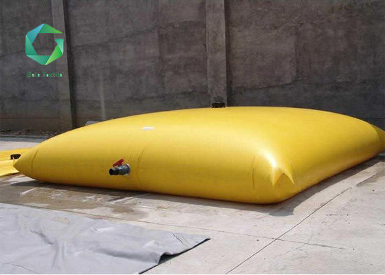 ถังเก็บน้ำพีวีซีผ้าใบกันน้ำขนาด 10500 ลิตรสำหรับสัตว์เลี้ยงทนต่อการฉีกขาด 1000d