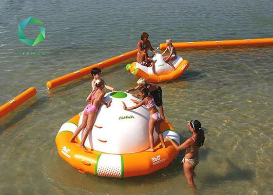 Tear Resistant PVC Vinyl Fabric 550gsm , Amusement Park Airtightness Waterproof PVC Fabric